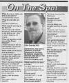 The Dunfermline Press "On The Spot" (12/10/06 Page 10).